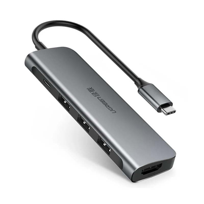 HUB USB Type-C sang HDMI/ HUB USB 3.0 (Hỗ trợ sạc cổng USB-C)